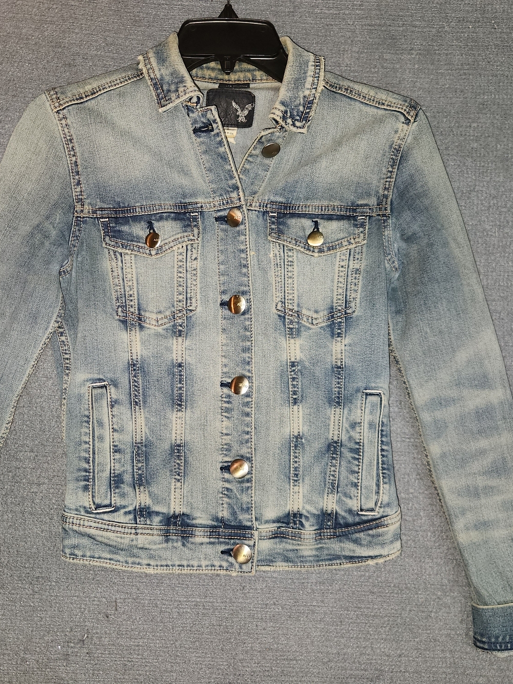 Light Wash Denim Jacket - Women #322